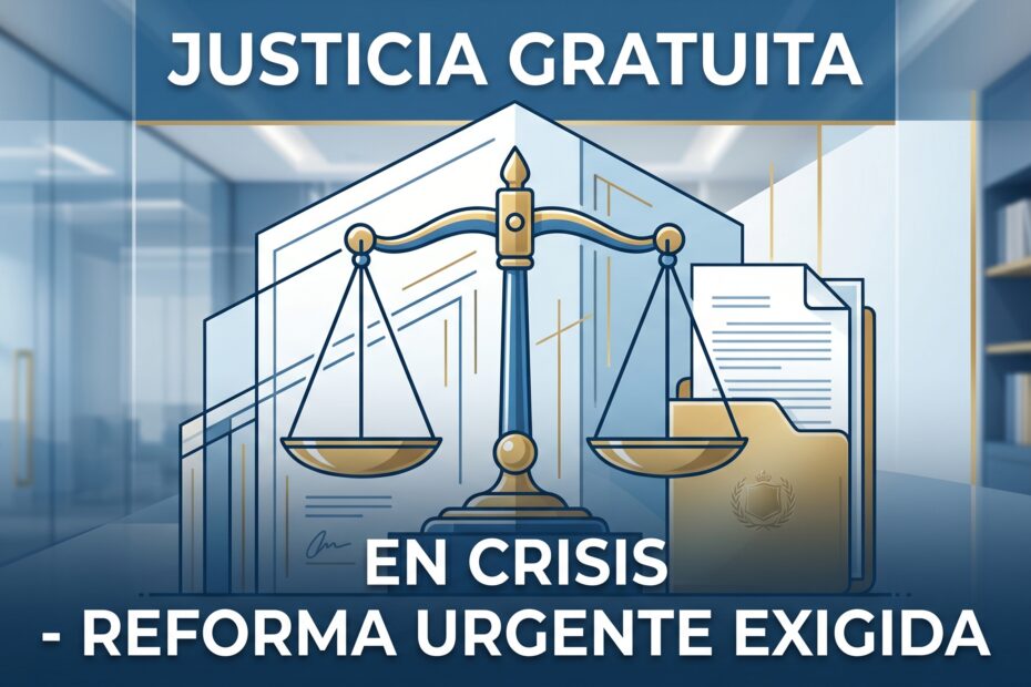 Justicia Gratuita en Crisis - Reforma Urgente Exigida